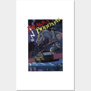 T REX  escapa comic Posters and Art